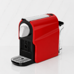 Red Capsule Coffee Machine
