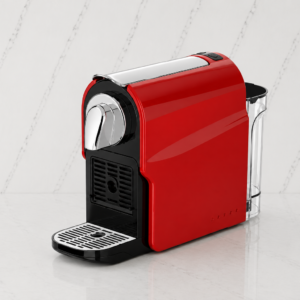 Red Capsule Coffee Machine