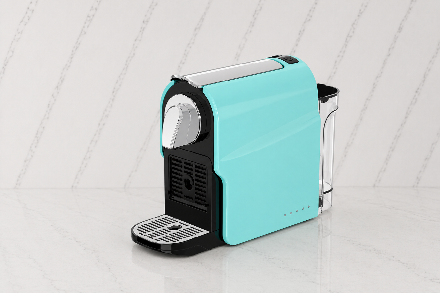 Compact Coffee Machine – Mint - Image 2