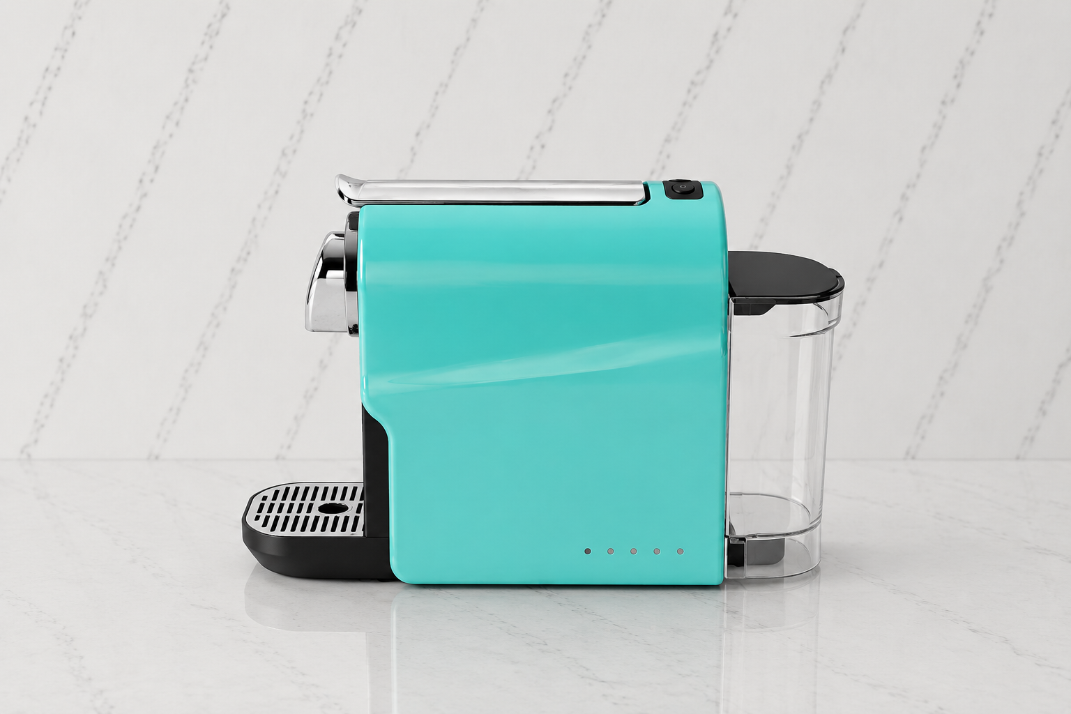 Compact Coffee Machine – Mint - Image 3