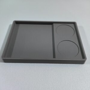 Tray – Grey with Cup Holders