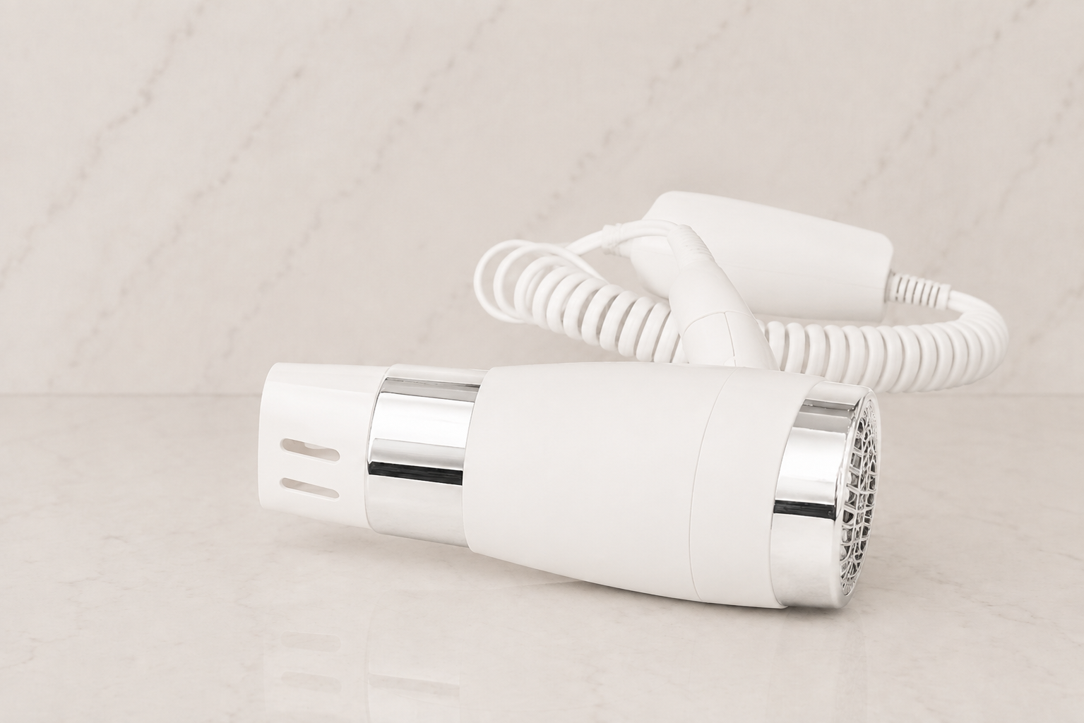 Wall Mounted Hair Dryer – White - Image 3